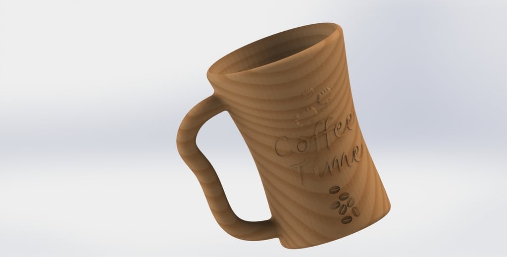 Coffee Mug: Embossed 