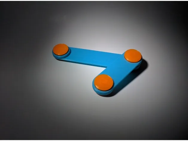 Double Pendulum Fidget Spinner Toy