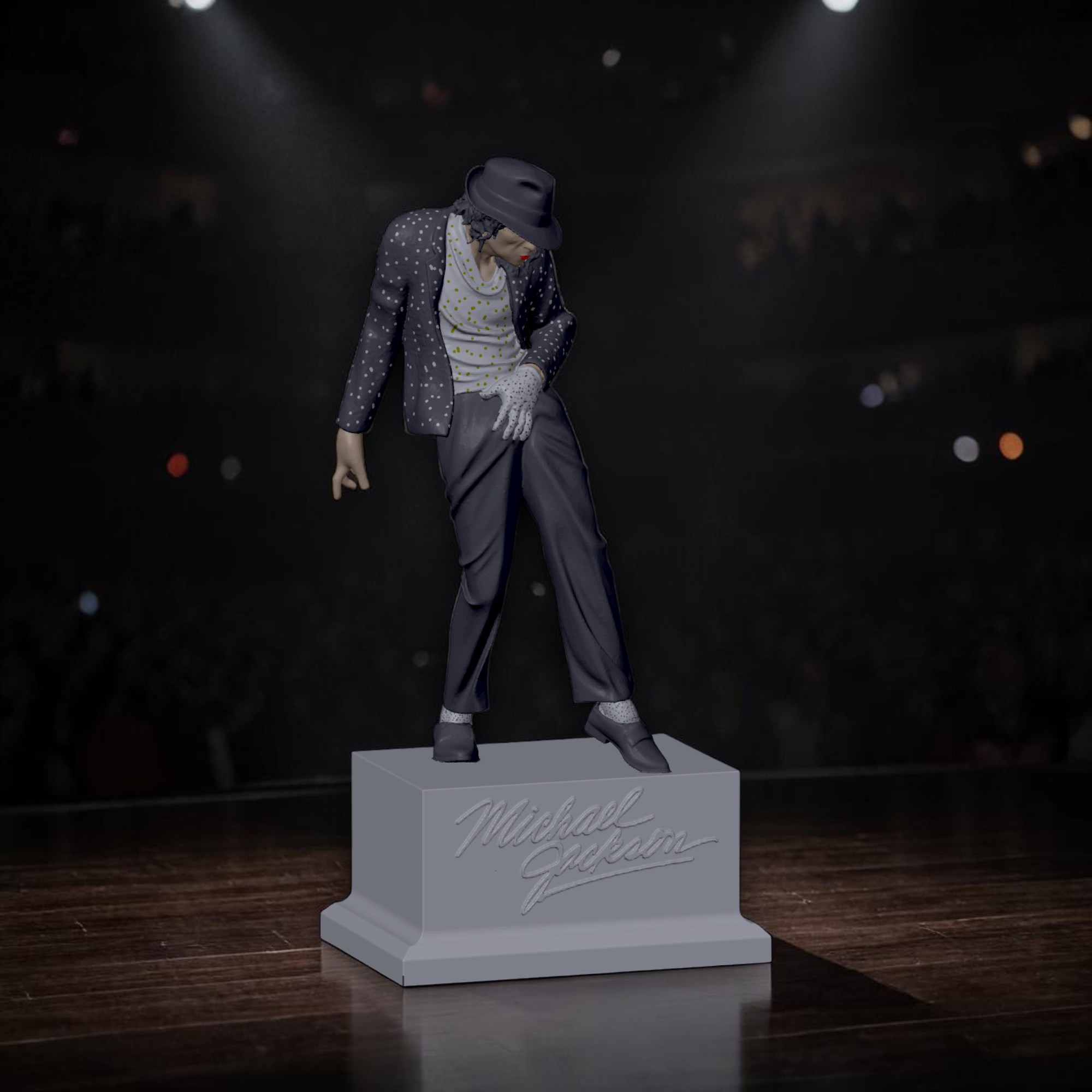 Michael Jackson Billie Jean Sculpture