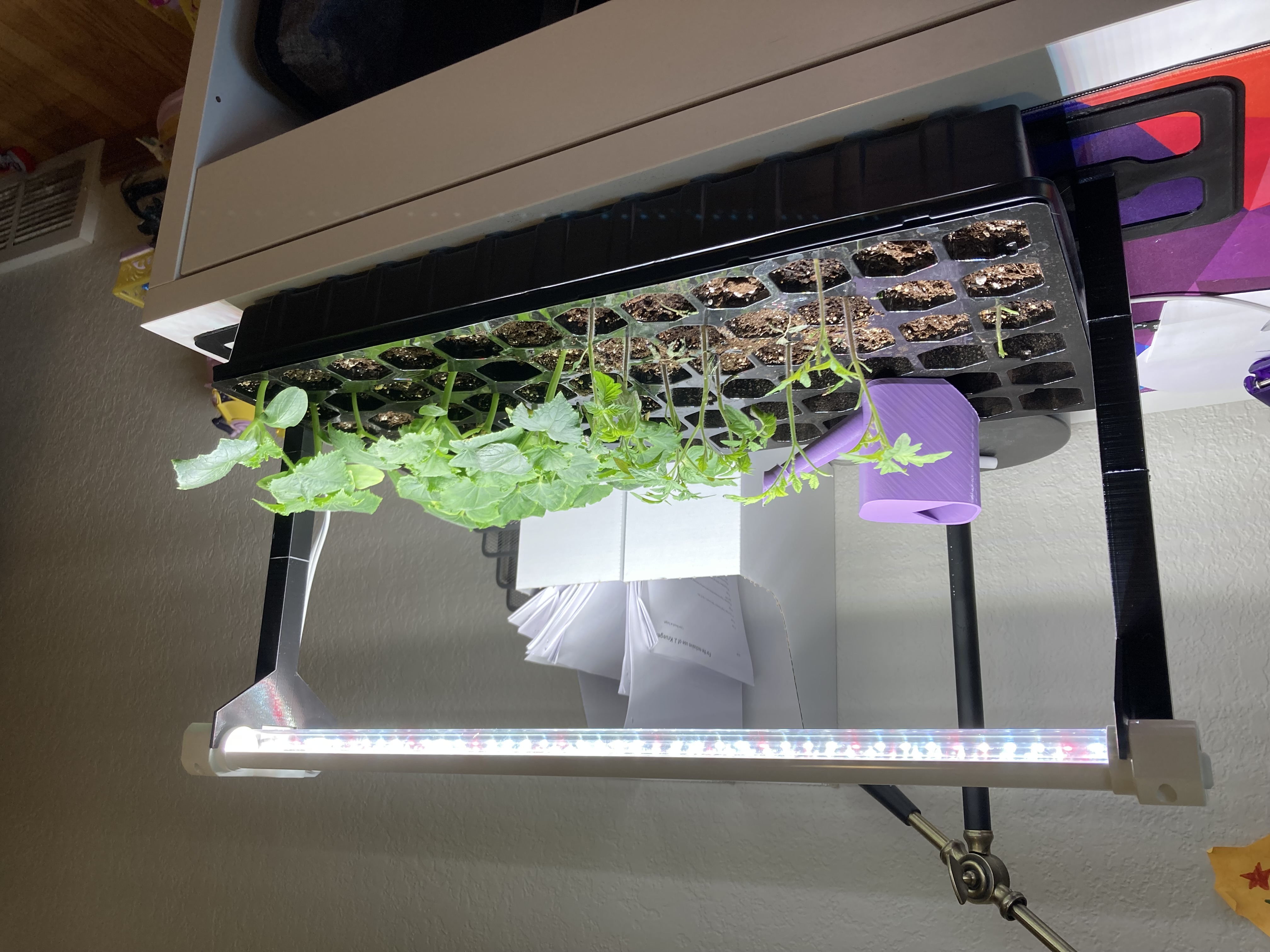 Harbor Freight Grow Light Stand