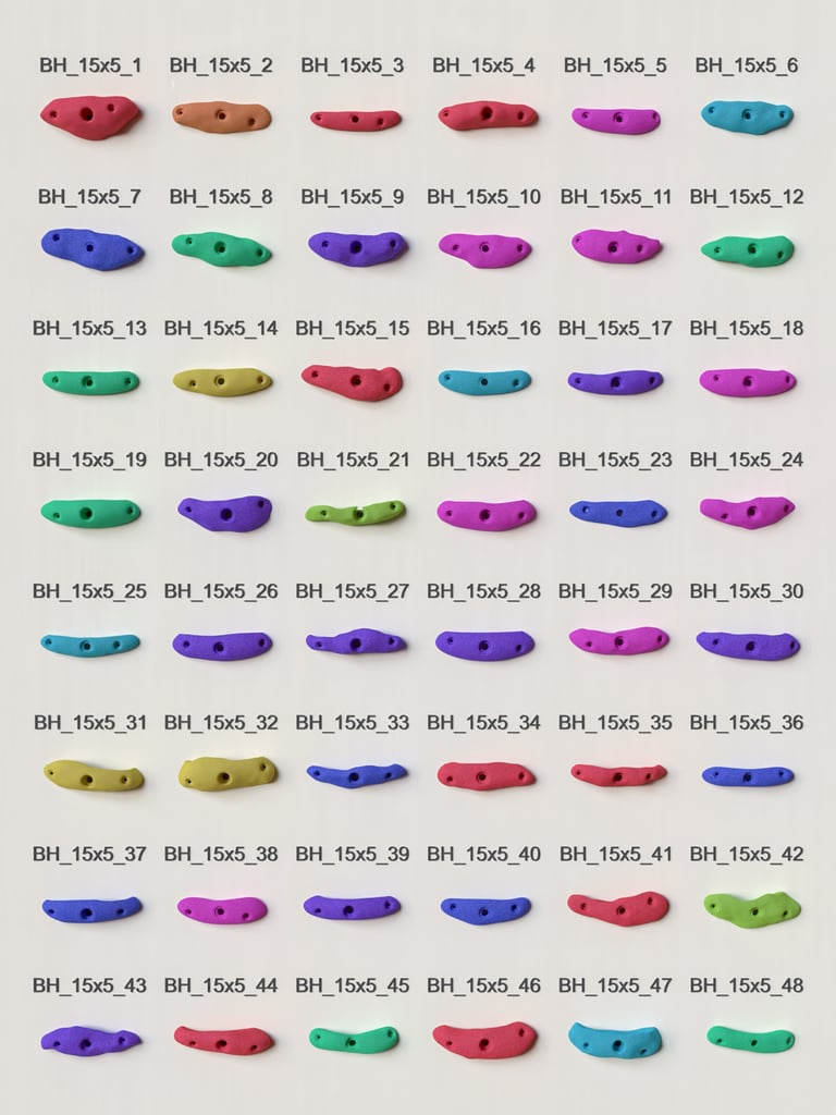15x5 Holds Sample pack
