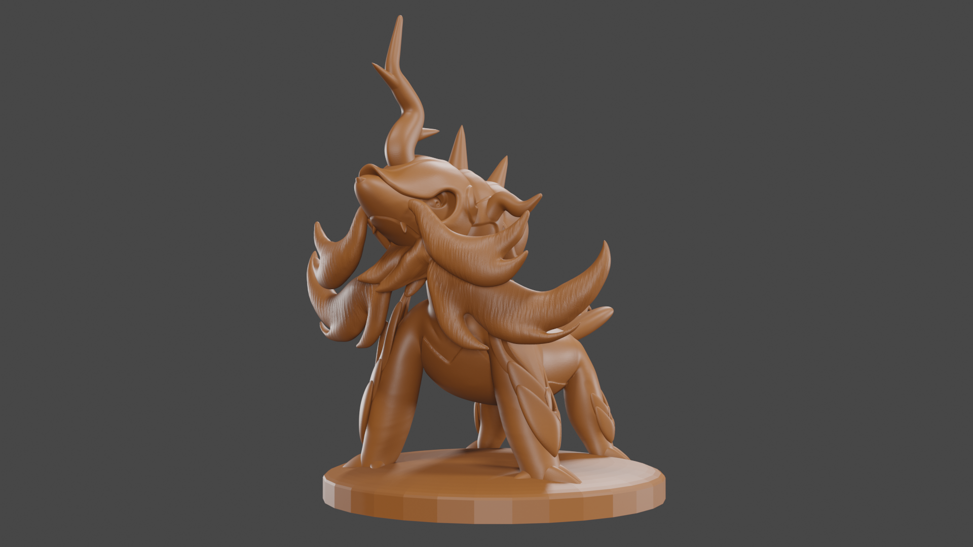Pokemon inspired, Hisuian Samurott , Tabletop DnD miniature