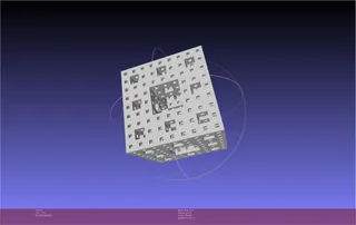 Menger Sponge Level 0 To 5 Printable STL