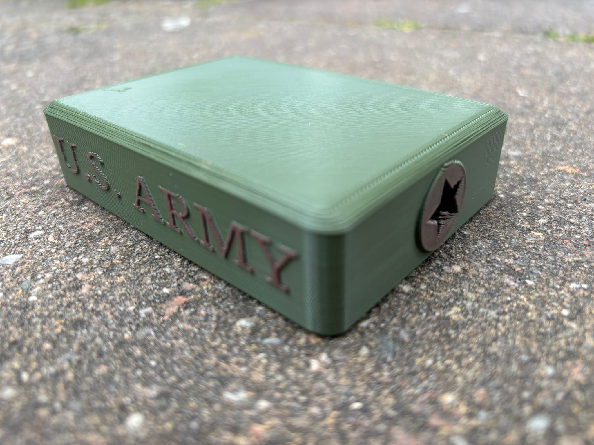 Vintage U.S. Army storage box