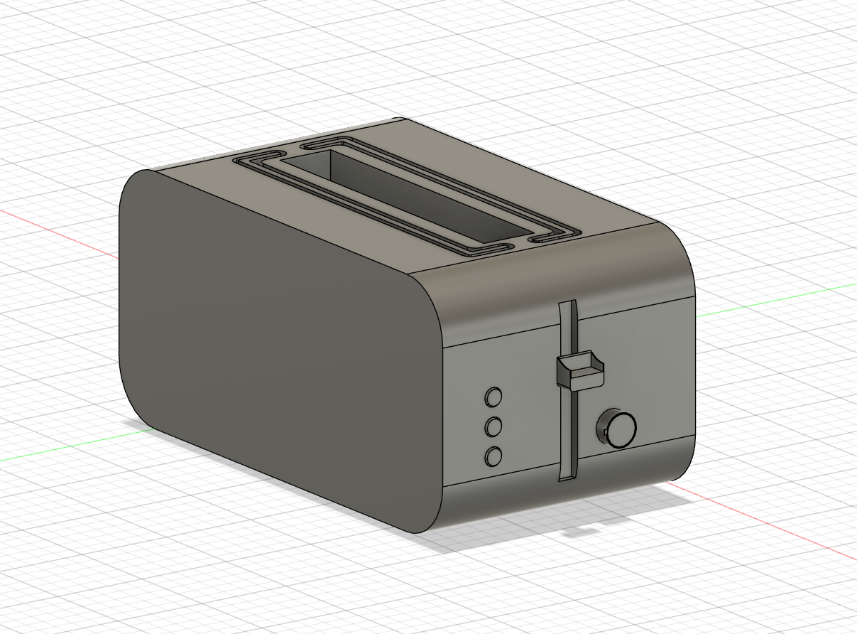 one slot toaster