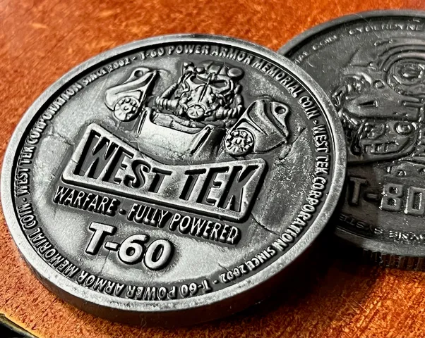 T-60 Power Armor Memorial Coin