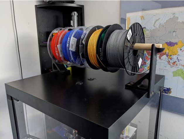 Ikea Lack Multi Spool Filament Stand By Eg Dprinting Download Free