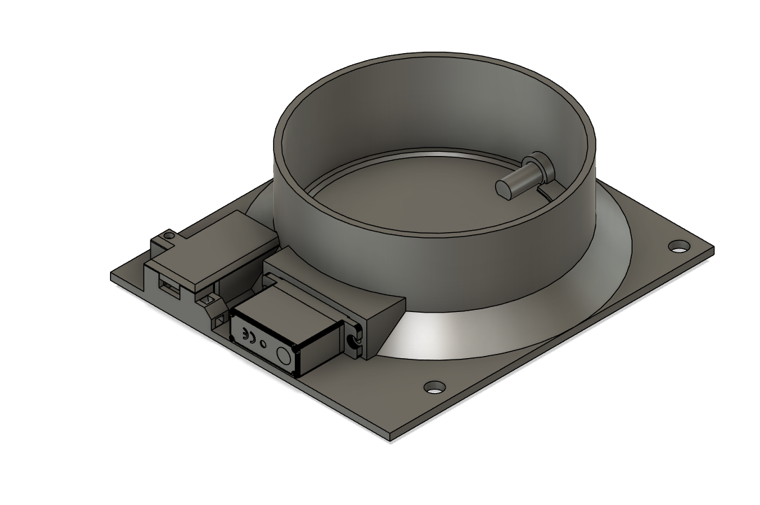 Arduino / Servo Controlled Enclosure Exhaust Port Dampener by ...
