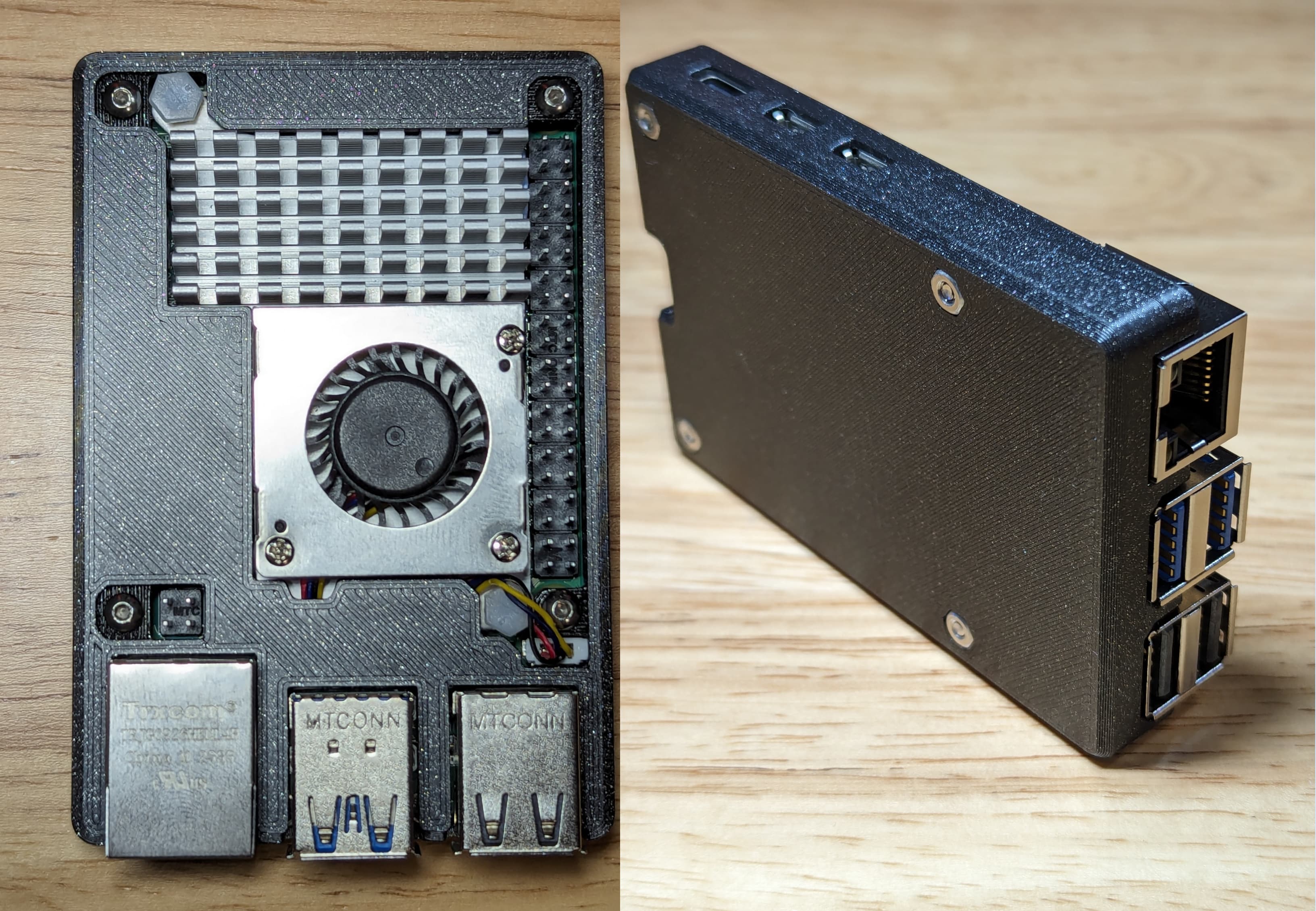Miniatura 5 do modelo 3D Raspberry Pi 5 Case