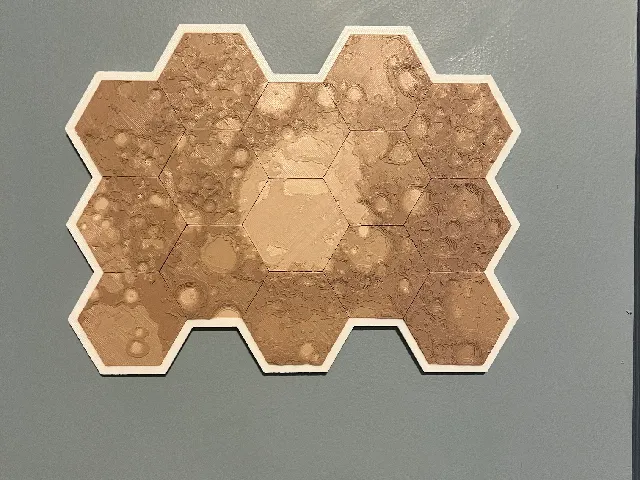 Moon Art Wall Frame