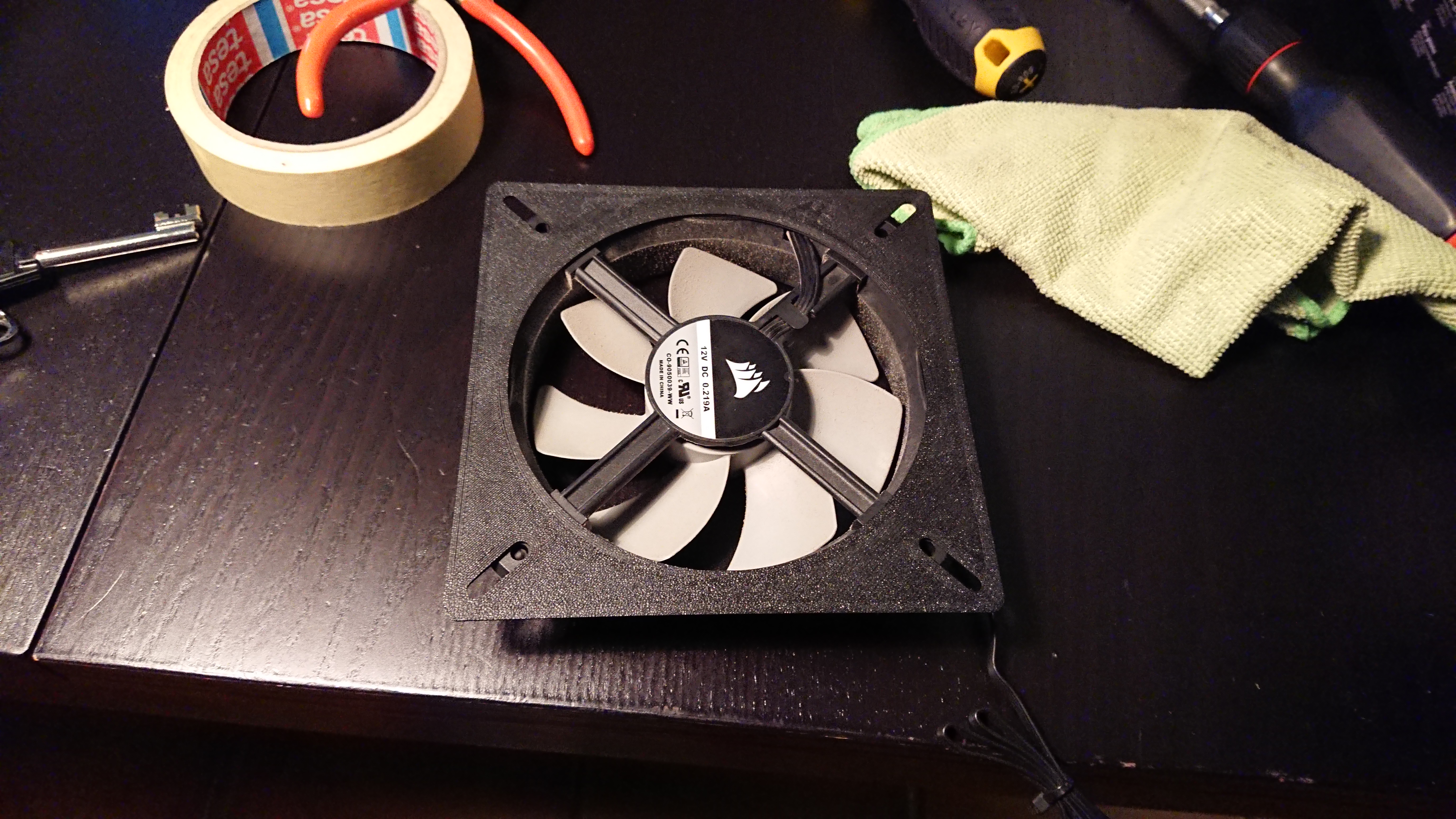 120mm 140mm fan adapter
