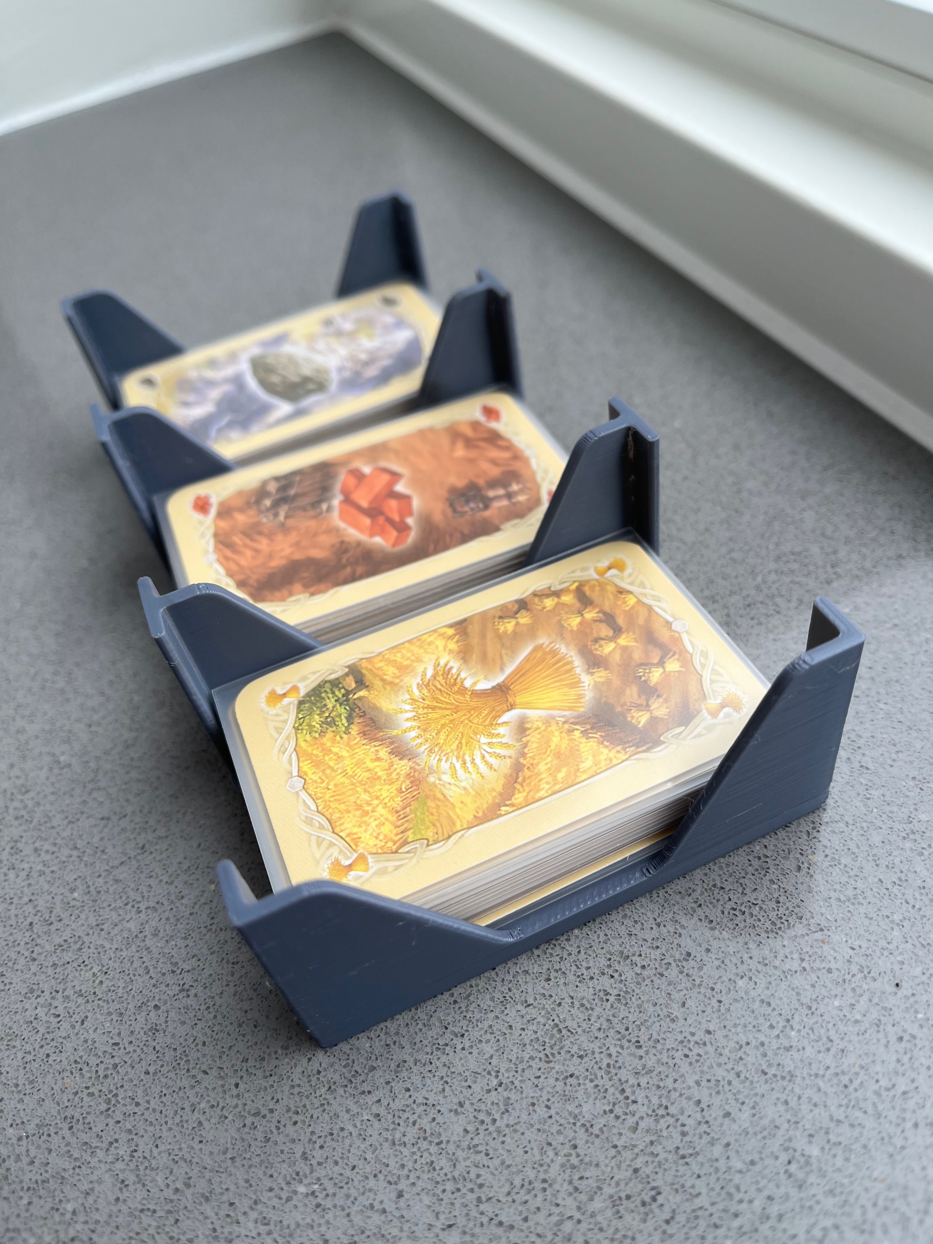 Catan Resource Card Insert for Sleeved Cards