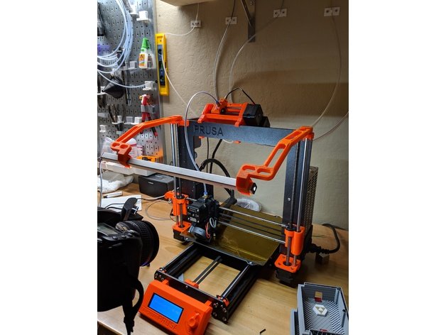 Prusa I3 MK3 LED bar holder v2