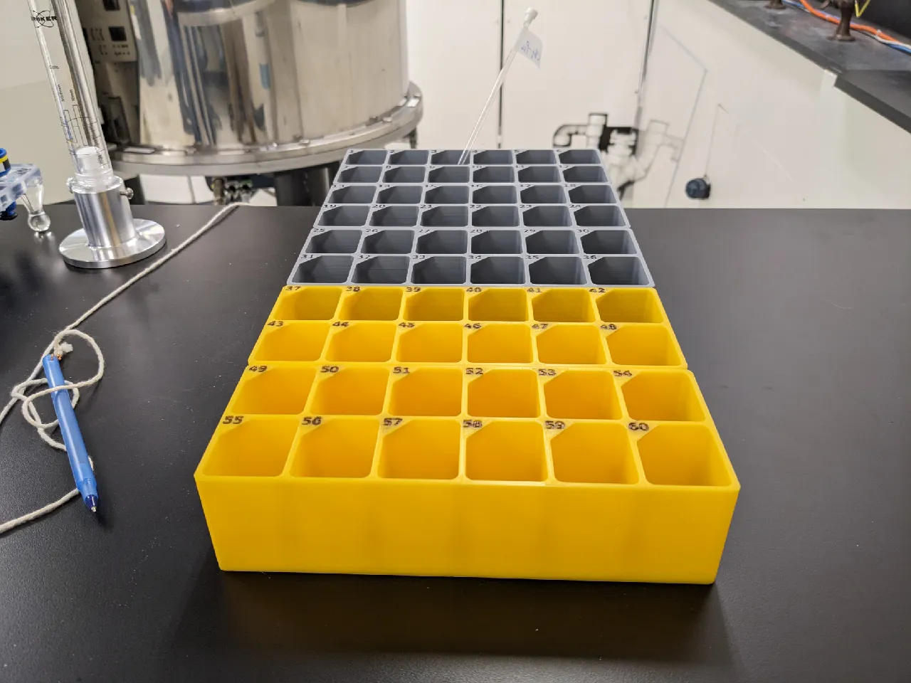 NMR sample return tray #2 by Chemistry at University of Alberta ...