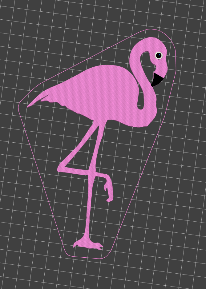 cute flamingo