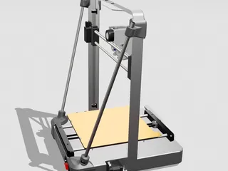 ラビちゃん③　スタンド Ender 3 V3 (Core XZ) Gantry Stabilizer Support Rods by Lite