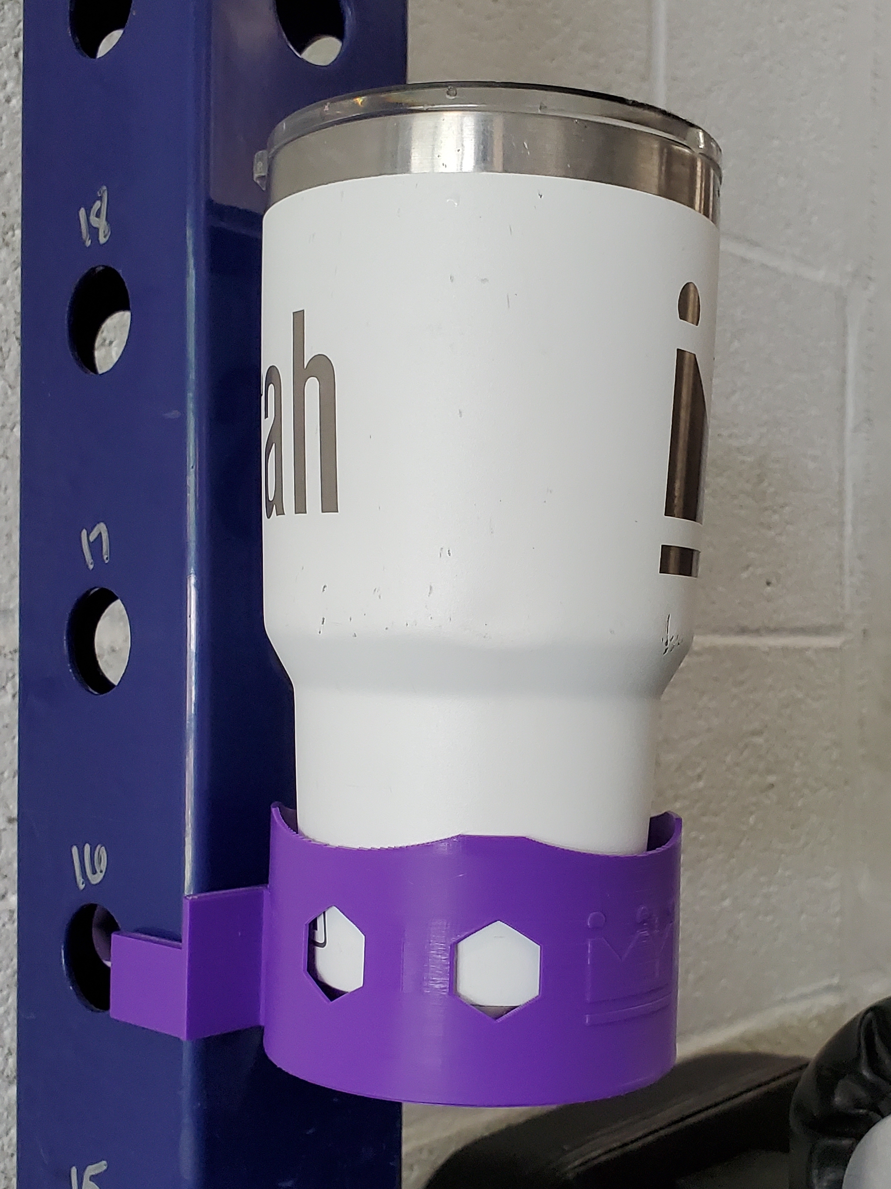 Water Bottle Holder for Gym Power Rack