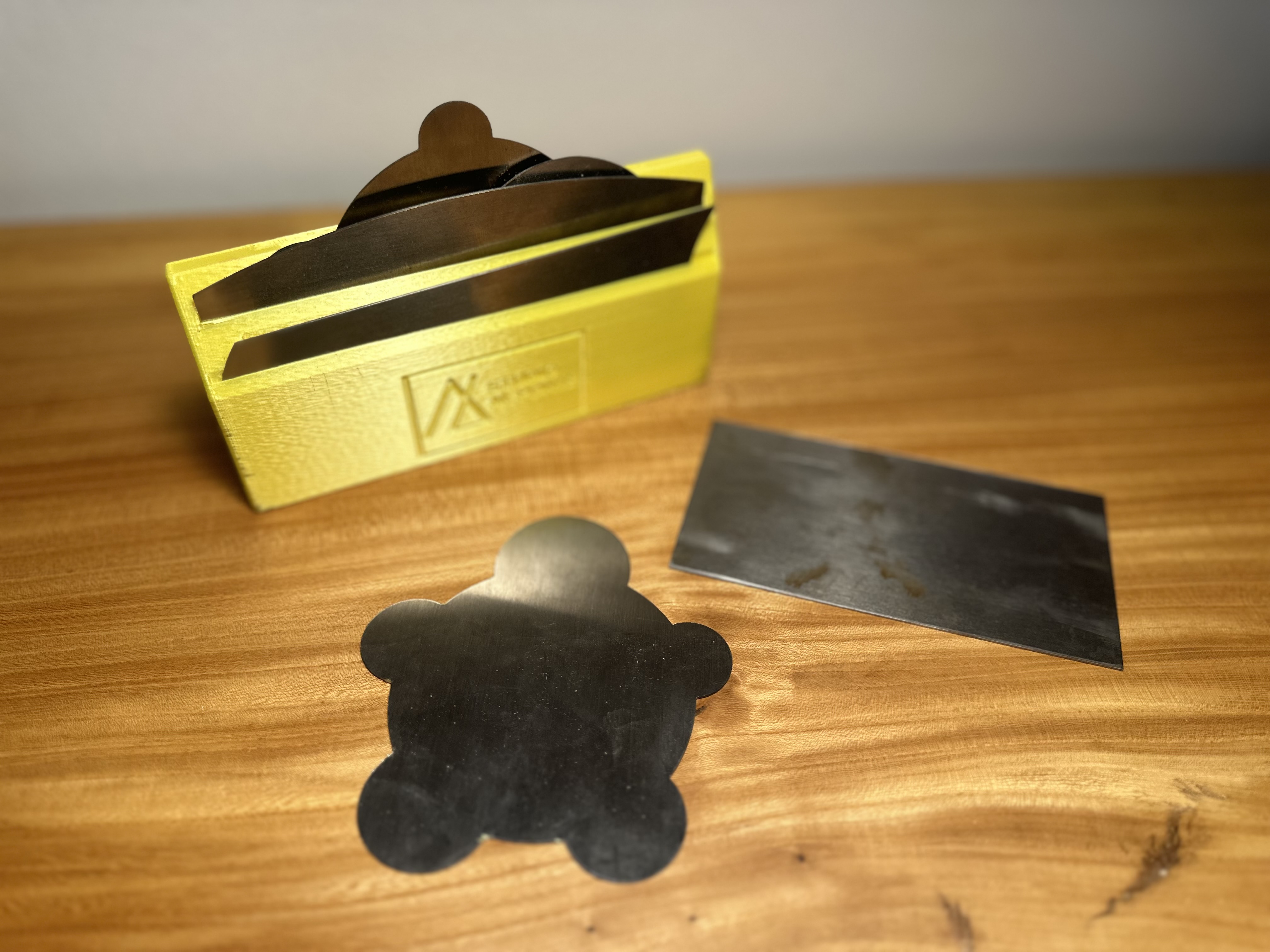 Cabinet Card Scraper Slotted Organizer