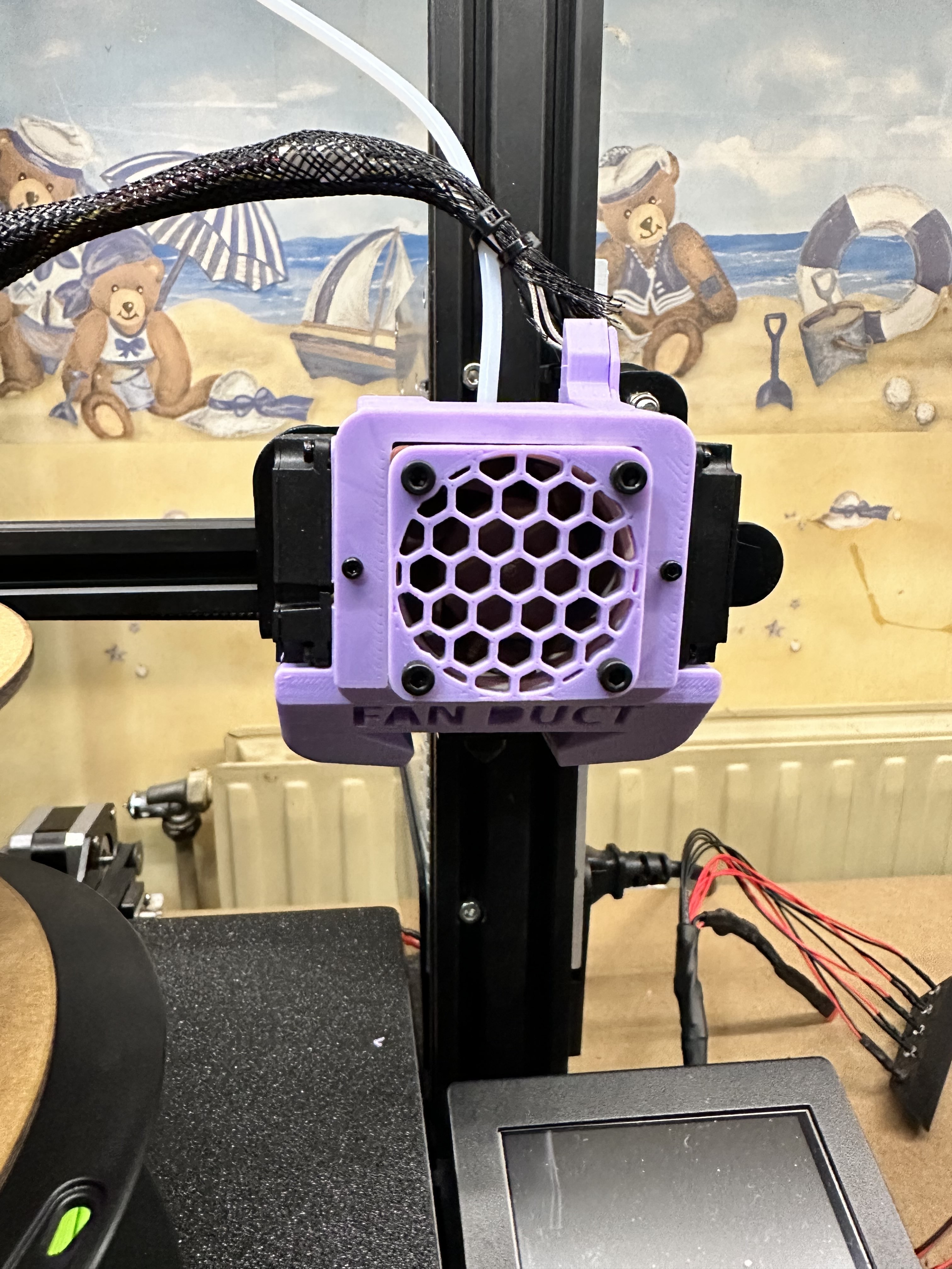 bague cache cable remix ENDER 3 FAN DUCT Lucas M. Santos