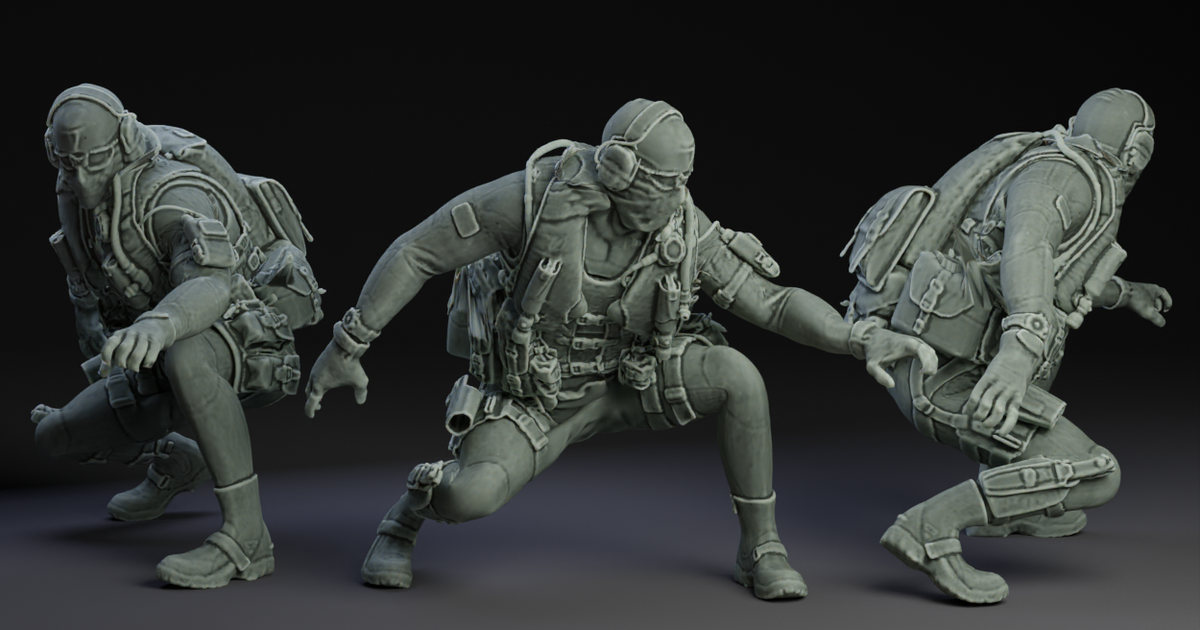 Ghost Posed - Call of Duty by Peter Farell | Printables Store