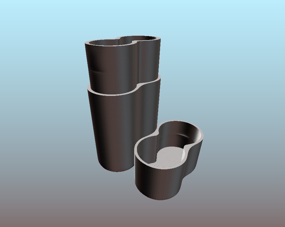 Miniatura 3 do modelo 3D 18650 Battery Case