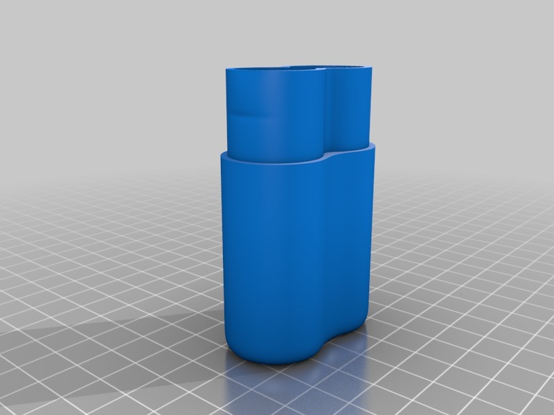 Miniatura 7 do modelo 3D 18650 Battery Case