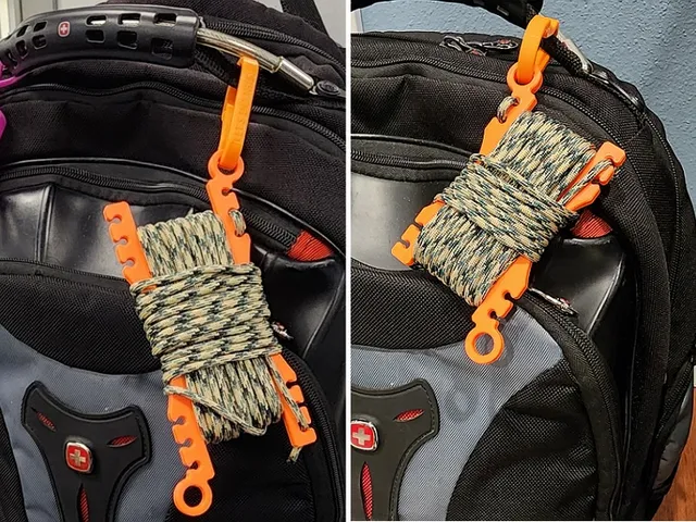 Mini Paracord Winders, photo by BuildX