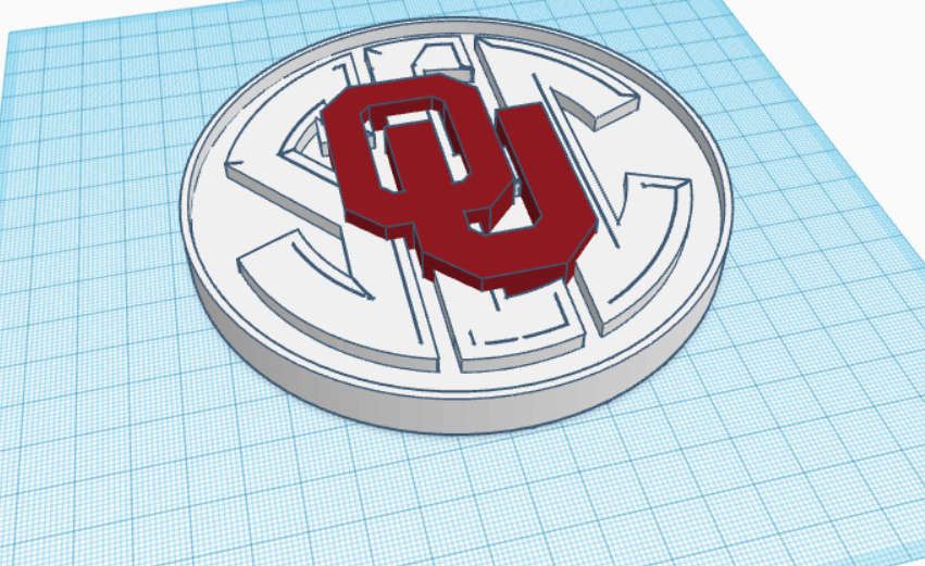 Oklahoma Sooners SEC Logo (Work in Progress)