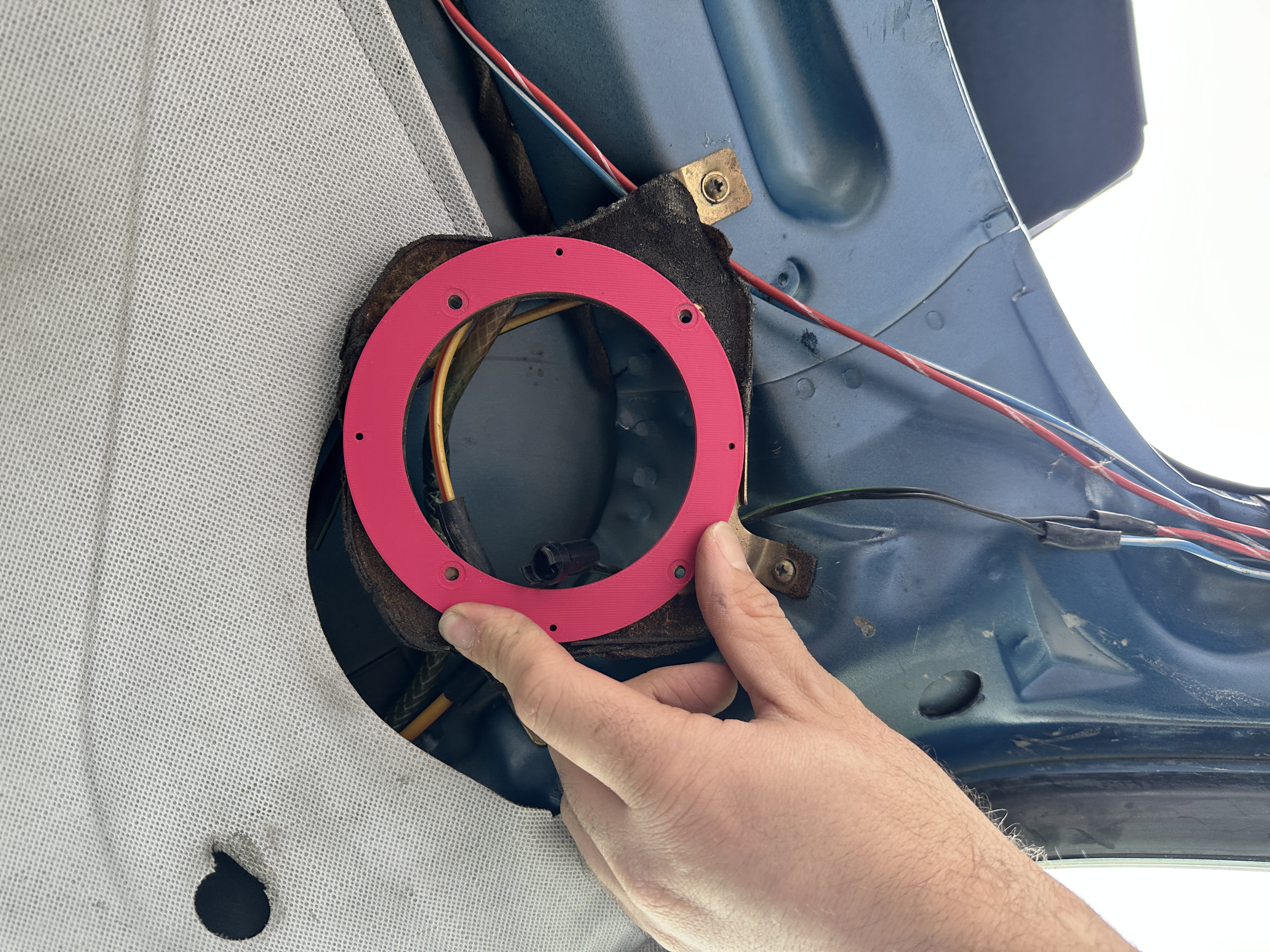 W(S)123 T-Modell Hecklautsprecher Adapterring