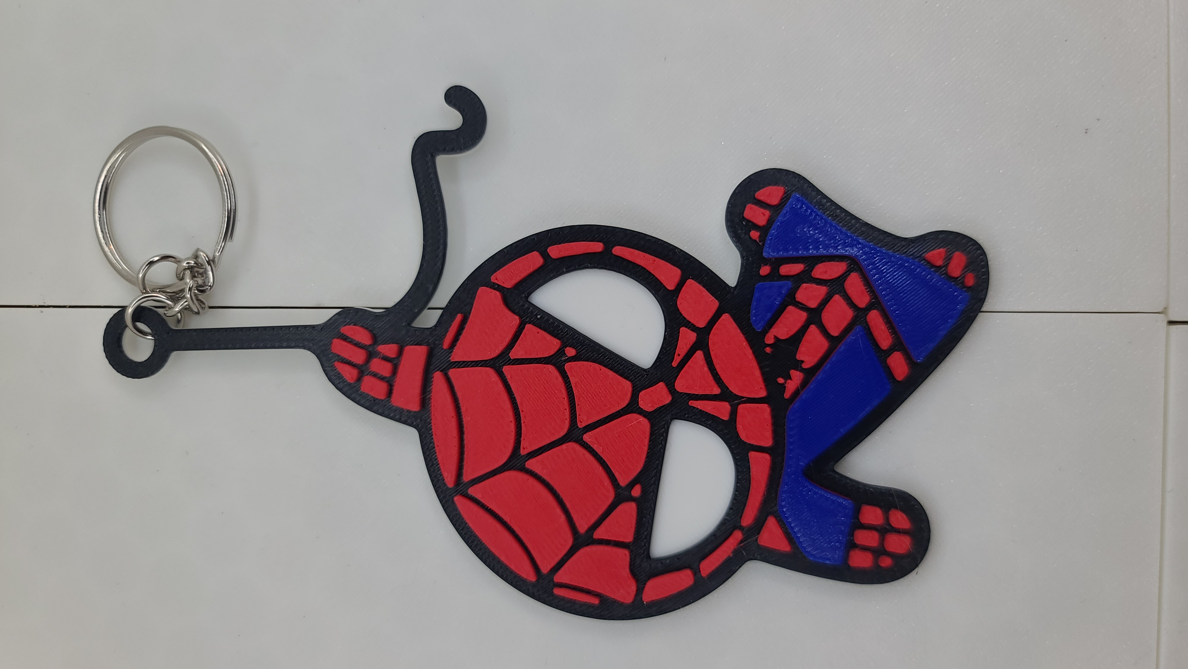 Miniatura 6 do modelo 3D 3 Spiderman Earrings/ Keychains