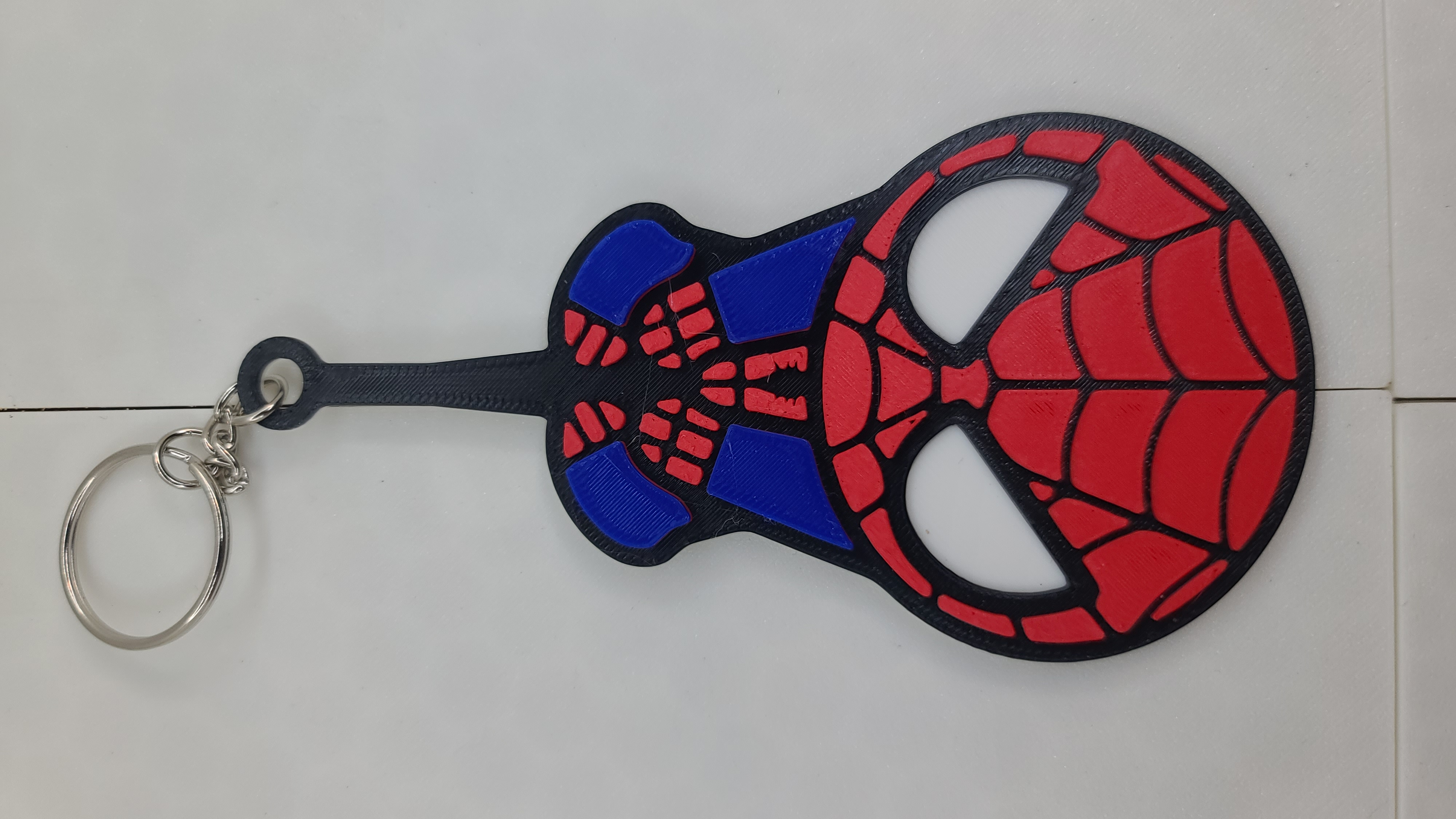 Miniatura 7 do modelo 3D 3 Spiderman Earrings/ Keychains