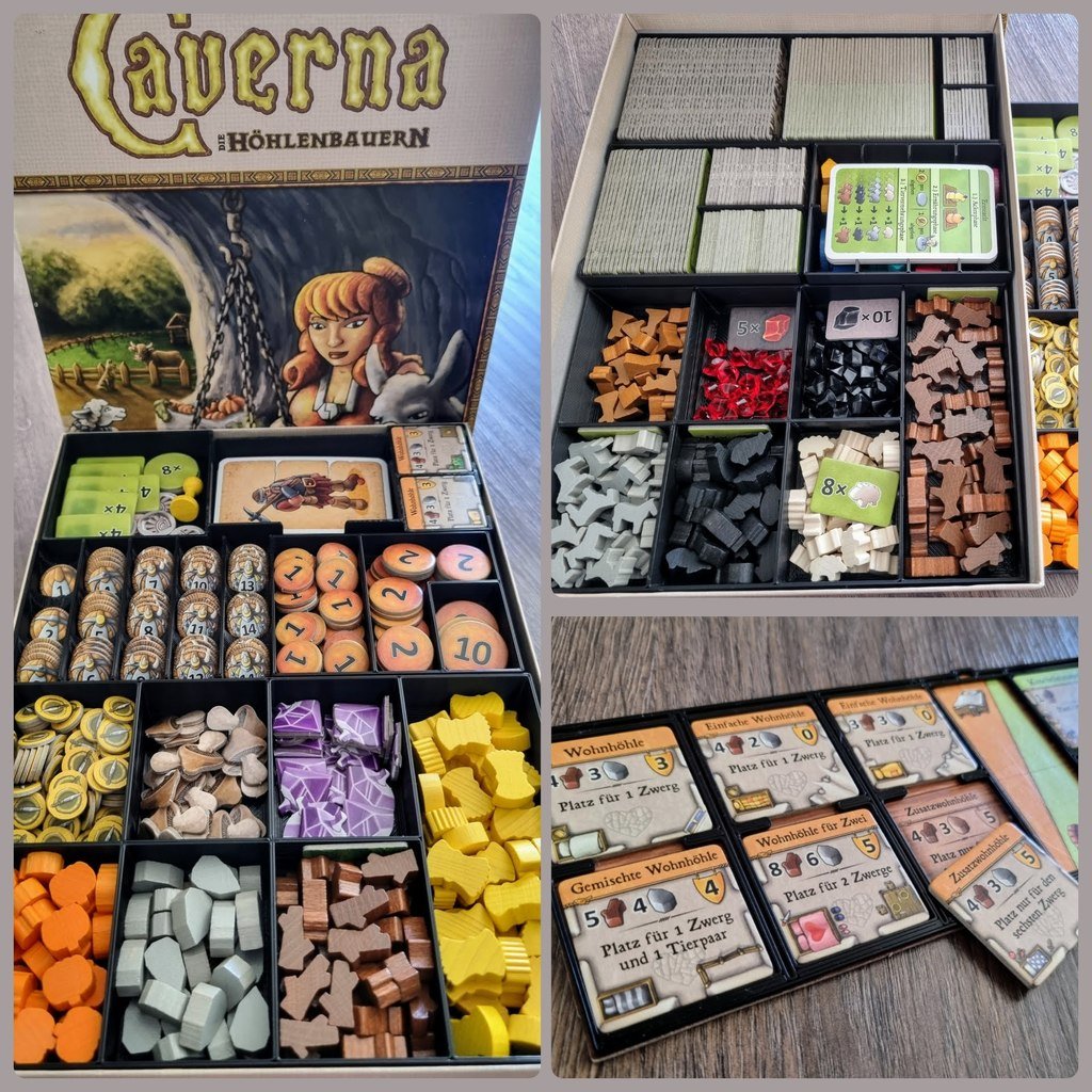 Caverna - Organizer (incl. Forgotten Folk expansion)