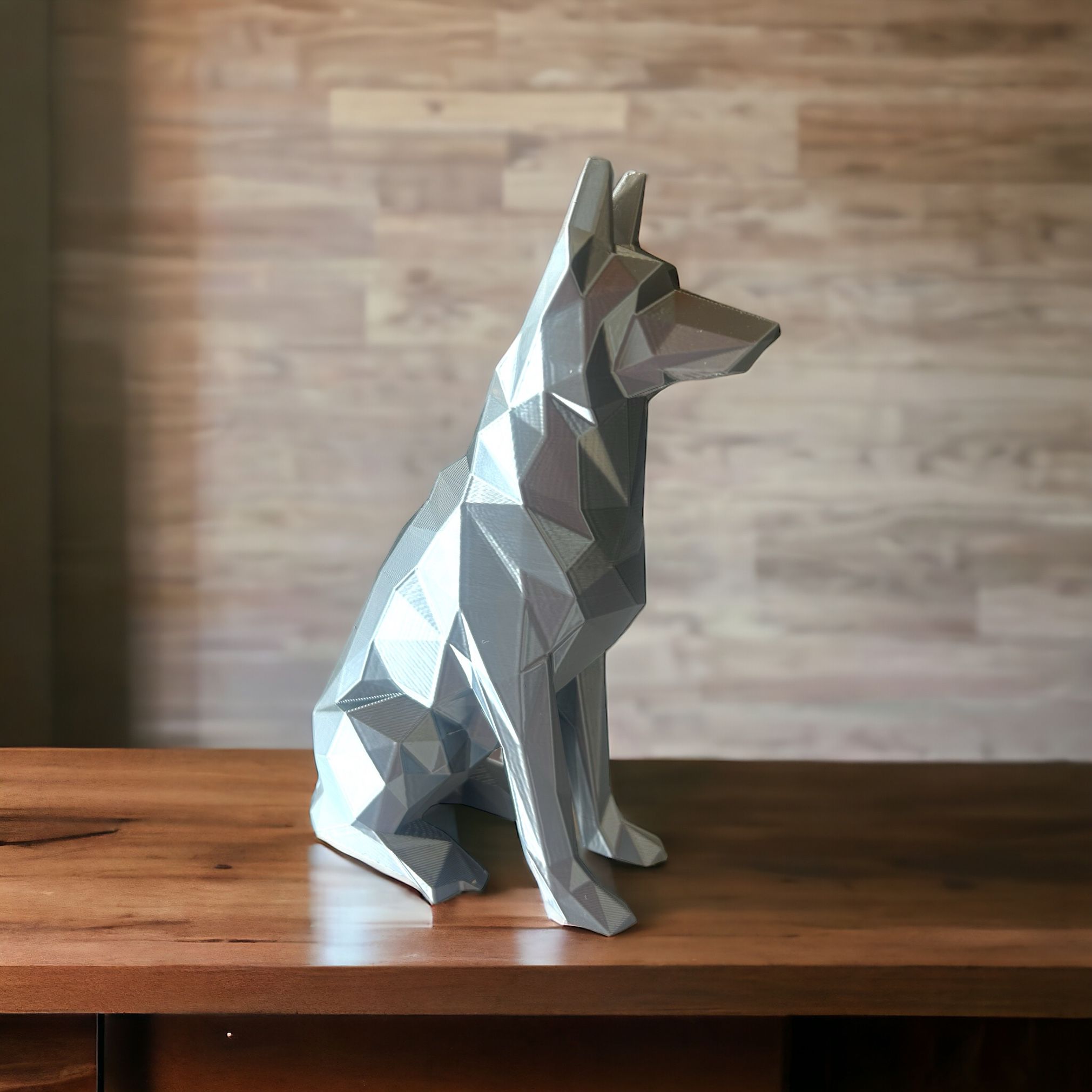Low Poly - German Shepherd