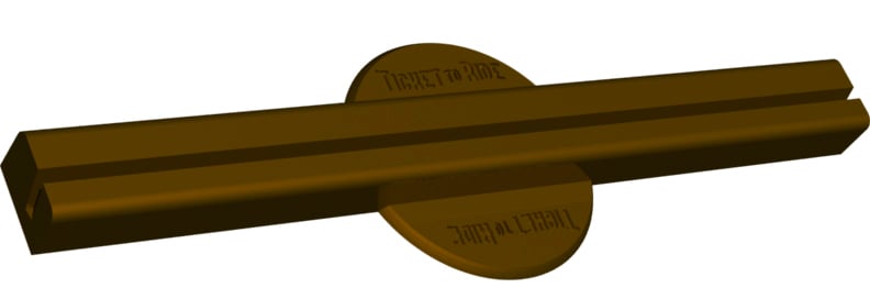 Ticket to Ride complete card holder bar