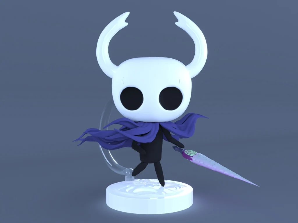 Hollow knight - The knight action figure by VilgefortzIV | Download ...