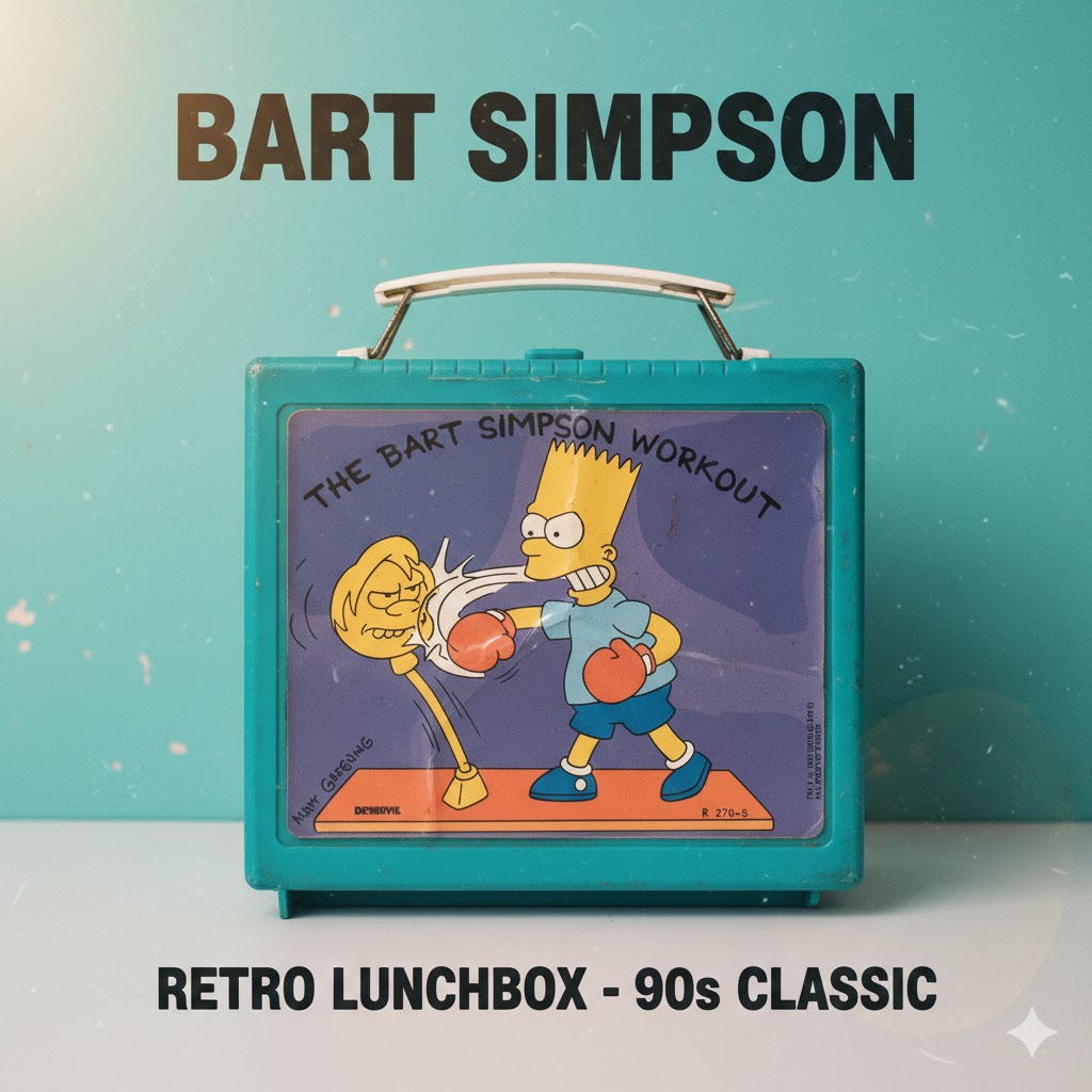 Lancheira Retrô Bart Anos 90