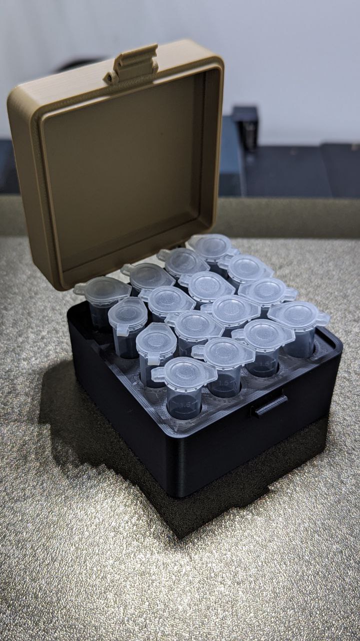 Small Eppi/sample container Box (1,5 & 2 mL)