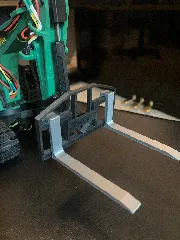 Forklift Attachment for Professor Boots RC Excavator