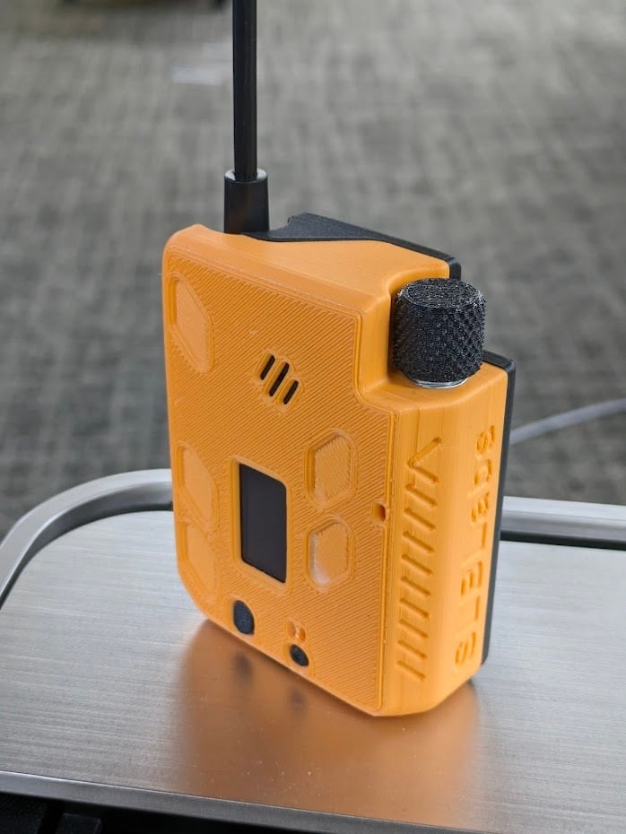 Heltec lora32 v3 meshtastic case with encoder buzzer gps environment