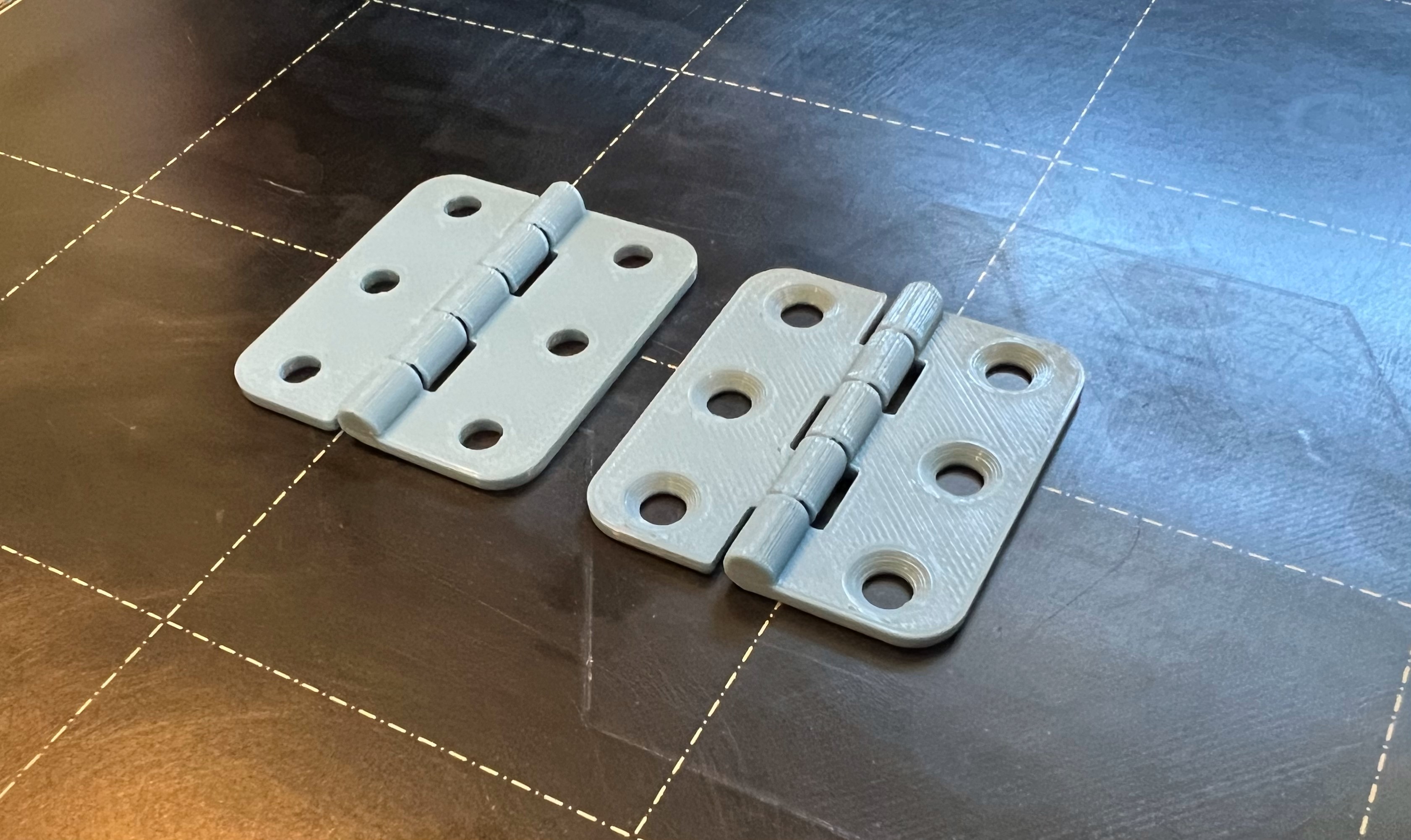 Print-in-Place Simple Hinge (no supports needed) by EcoDad | Download ...