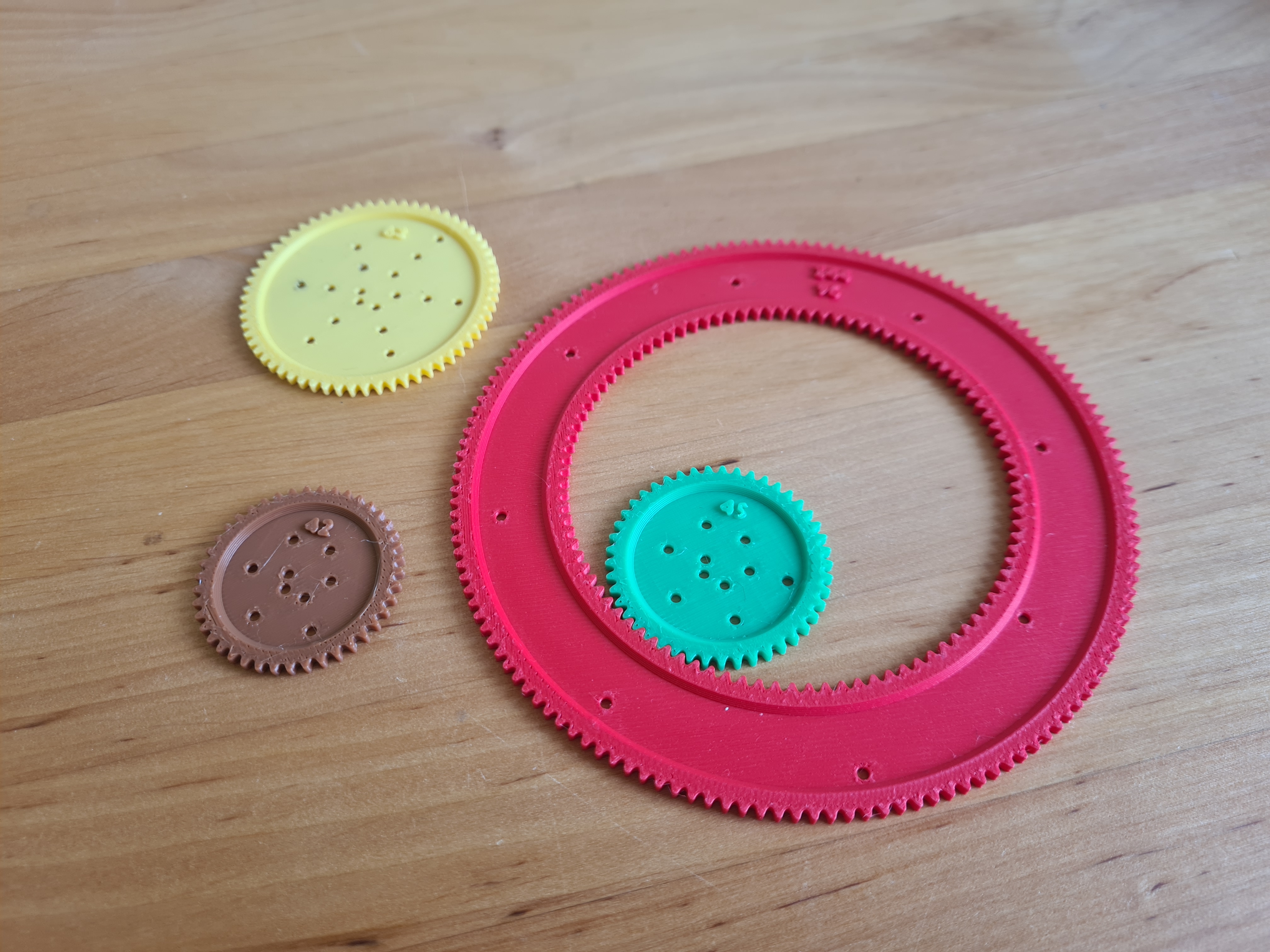 Miniatura 5 do modelo 3D Spirograph drawing template
