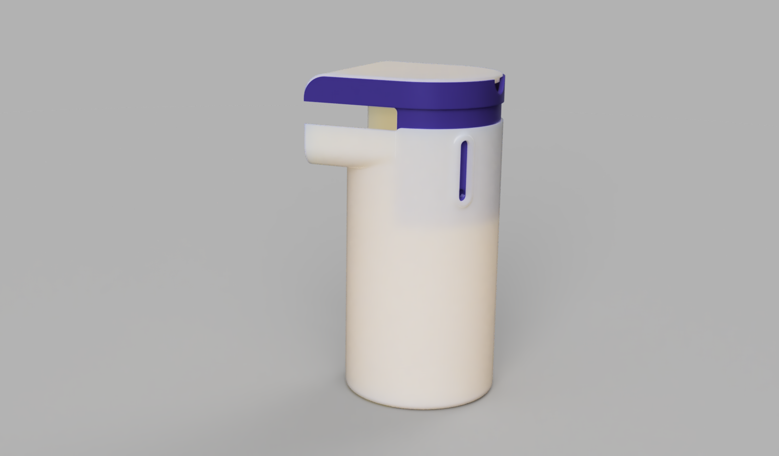 Miniatura 2 do modelo 3D Desk edge garbage can