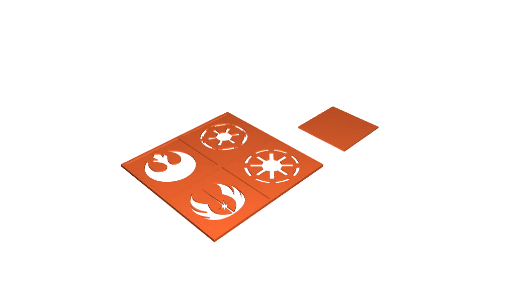Star Wars Stencils by Jafears | Download free STL model | Printables.com