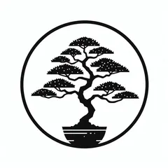 Wall art - Bonsai in circle