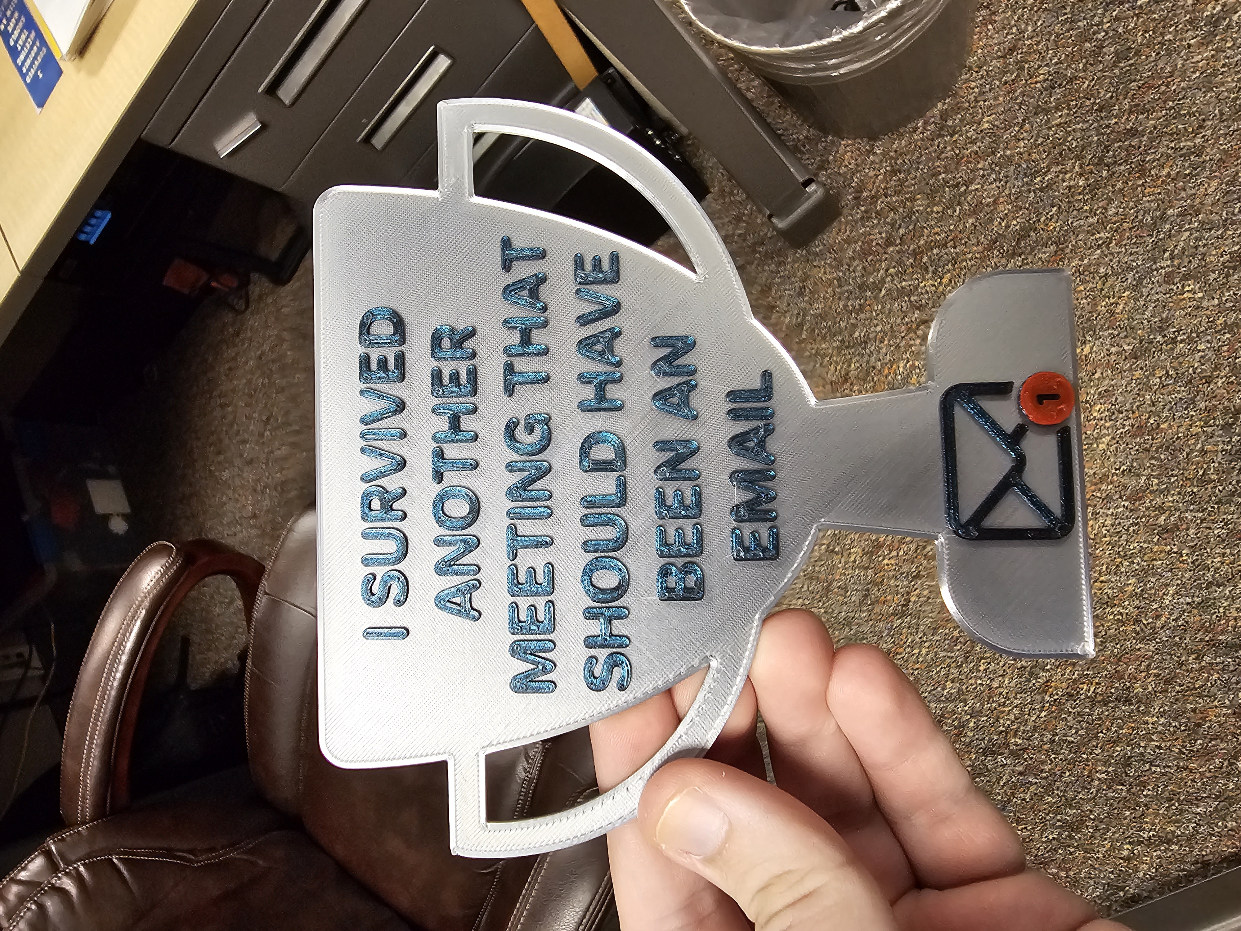 Meeting Survival Sign