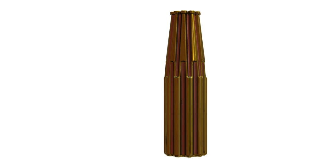 FLOWER VASE: MODERN MARBLE PATTERN