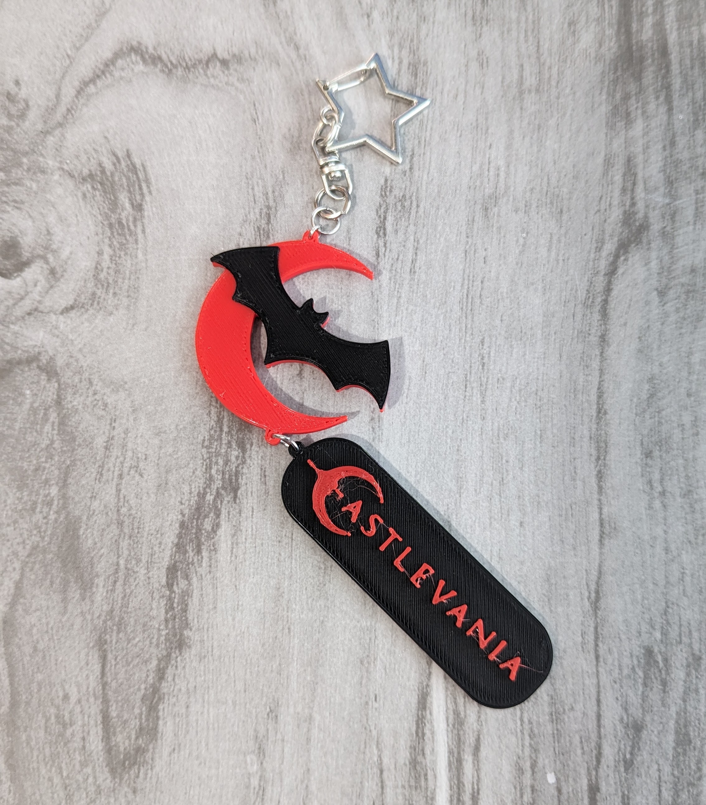 Castlevania Double Keychain
