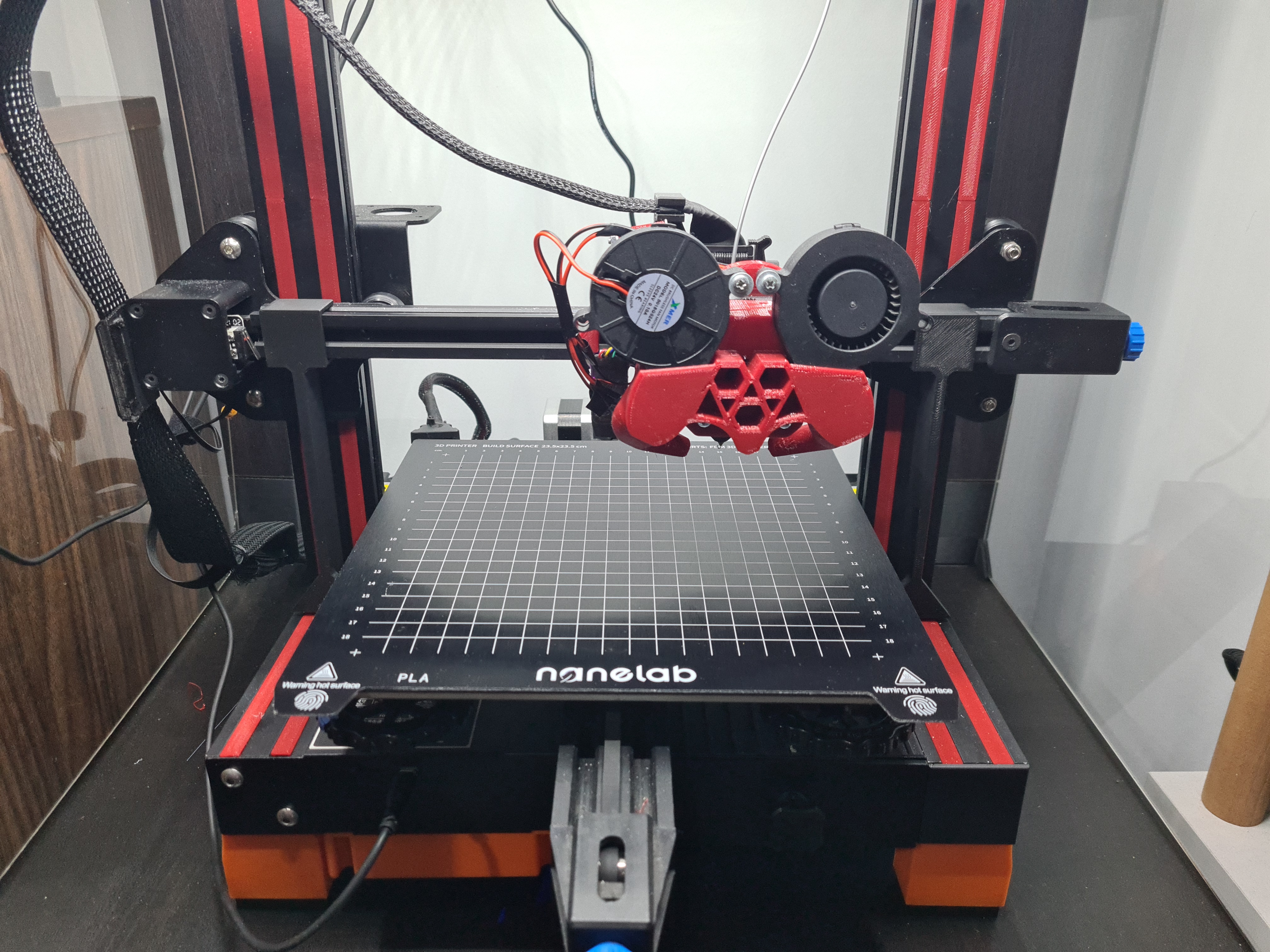 Ender 3 v2 X Gantry fixture for Levelling Dual Z axis