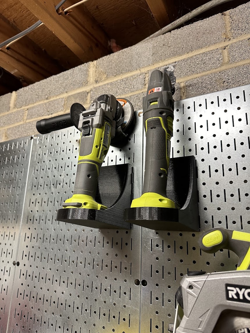 Ryobi Power Tool Pegboard Holders Circular Saw, Oscillating Tool