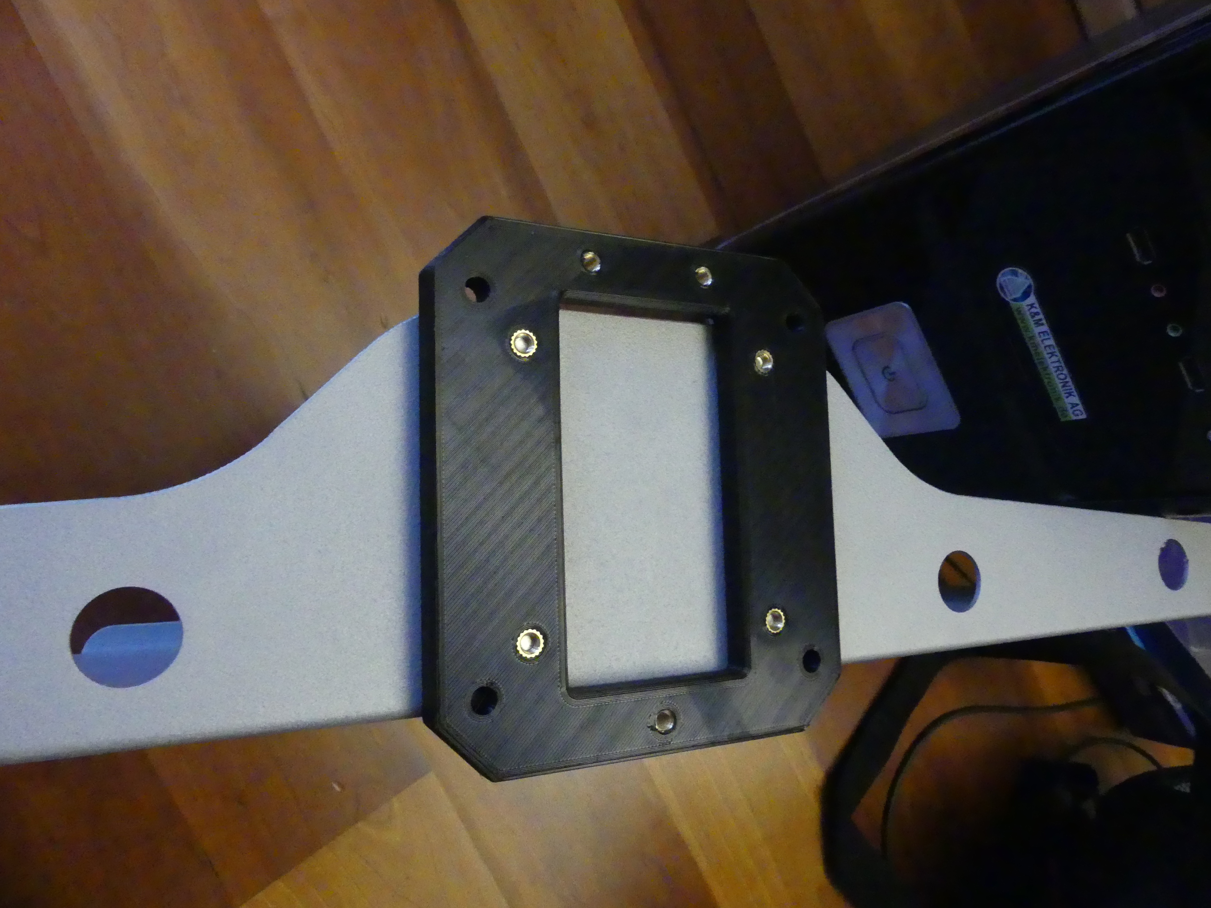Adapter VESA MIS D 75 oder 100 auf Monitorhalterplatte